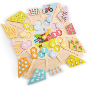 New Classic Toys Multi Klokpuzzel