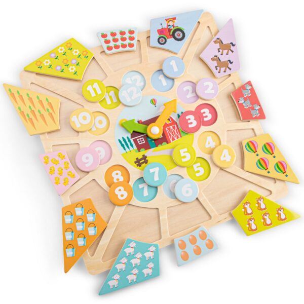 multiklok New Classic Toys Multi Klokpuzzel