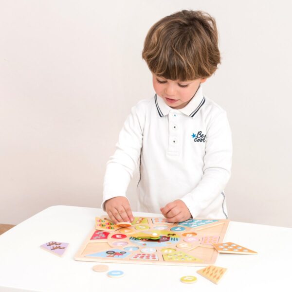 multiklok6 New Classic Toys Multi Klokpuzzel