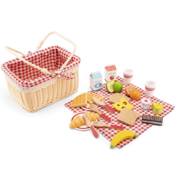picknick5 New Classic Toys Picknickmand Set - 27 delig