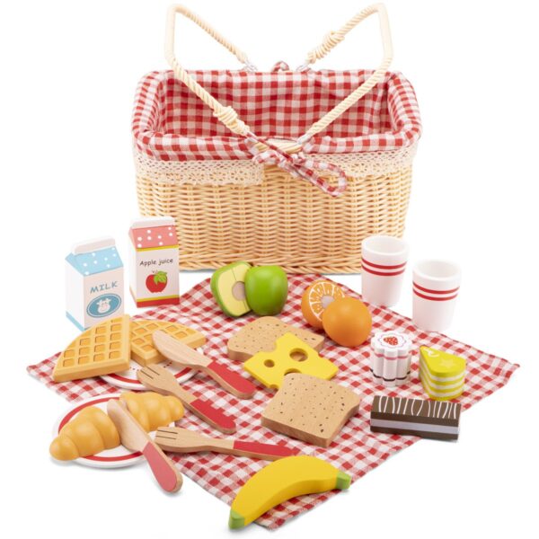 picknick6 New Classic Toys Picknickmand Set - 27 delig