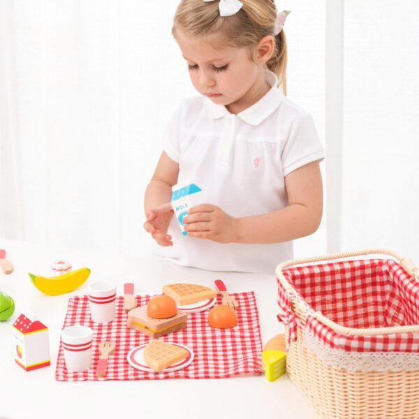 picknick7 New Classic Toys Picknickmand Set - 27 delig