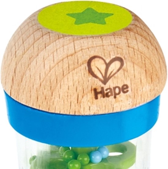 rainmaker1 Hape Regenmaker – Blauw | Zintuiglijk Speelgoed voor Baby’s