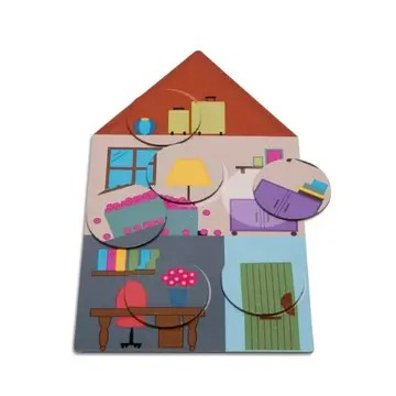 Droom Huis Lotto3 BS Toys Droom Huis Lotto 2 tot 6 Spelers