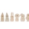 BS Toys Kabouter Bowling Kegelspel  Actiespel Hout 7 Delig