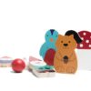 BS Toys Kabouter Bowling Kegelspel  Actiespel Hout 7 Delig
