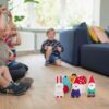 BS Toys Kabouter Bowling Kegelspel  Actiespel Hout 7 Delig