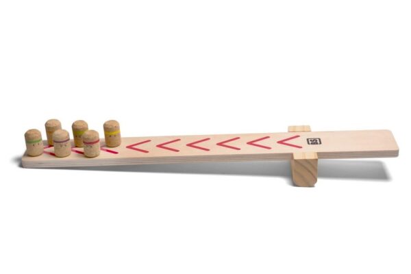 Lanceer de Ninja's -5 BS Toys Lanceer de Ninja’s – Houten Actiespel 4+ voor binnen en buiten