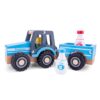 New Classic Toys Tractor met Aanhanger - met melkflessen