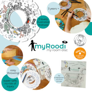 TicToys Myroodi - Indoor Frisbee - set van 3 stuks