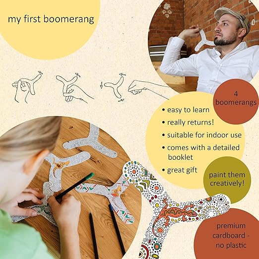 81GIWeuWhTL._AC_SX522_ Tictoys MyFibo - een boemerang voor binnen!