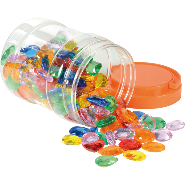 Acrylic jewels 144 pcs Eduplay Pot vol diamanten 144 stuks