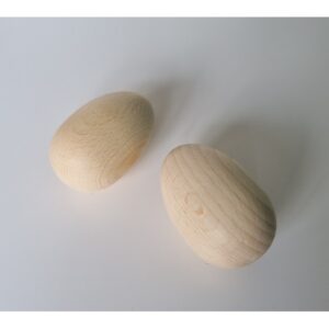 Houten Ei 40mm voor pasen of in sensorytafel