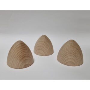 Houten Kegel beukenhout onbehandeld