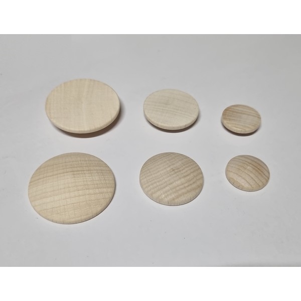 Schijfje dia 30 mm Houten Schijfje dia: 30 mm