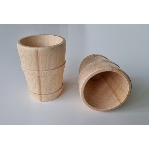 beker met 2 ringen Beker met 2 ringen hoog 72mm hoog