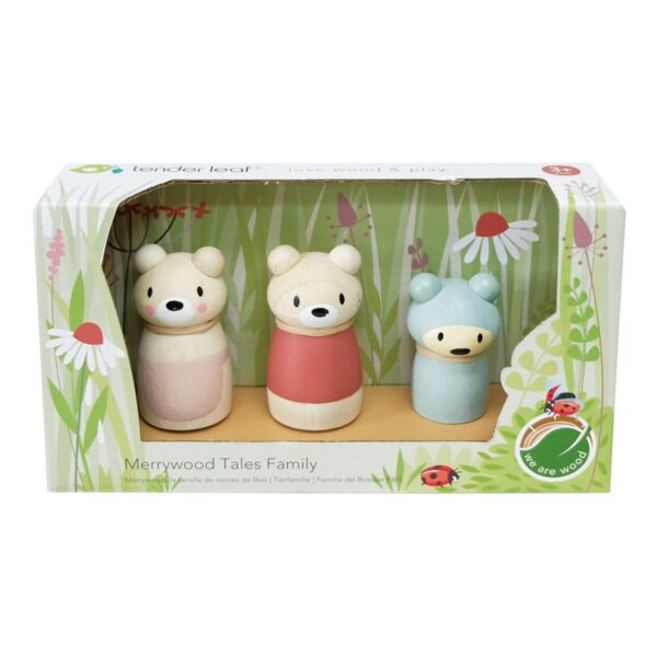 Tender Leaf poppetjes Familie beer - bears tales dolls