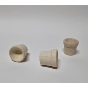 Bloempot (hoedje) voor kegelpoppetje peg doll