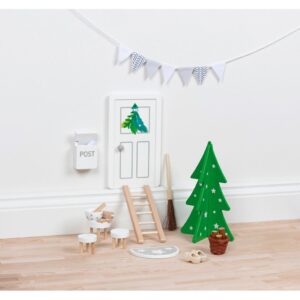 Goki De houten elfendeur met accessoires
