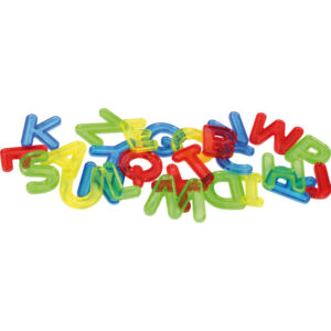 Transparante letters eduplay