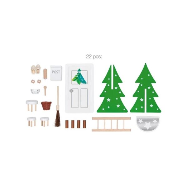 goki-nature-60678-houten-elf-deur-met-accessoires Goki De houten elfendeur met accessoires