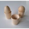 Houten Ei 40mm voor pasen of in sensorytafel