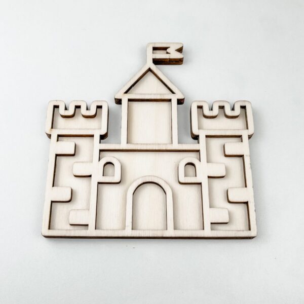 Leuk met letters Houten Vultray Kasteel