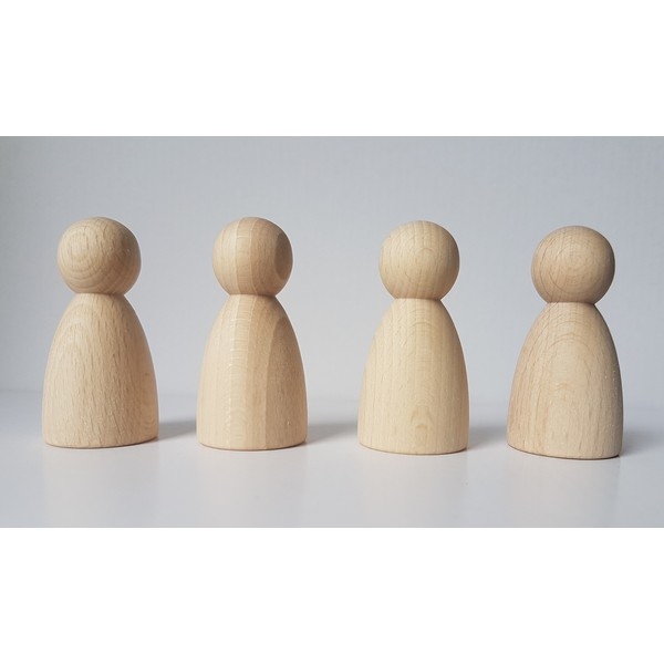 kegelpoppetje—bol-60×30-mm_13088_0 Kegelpoppetje peg doll met ribbels (Bijtje)