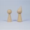 Kegelpoppetje peg doll - Puntmuts