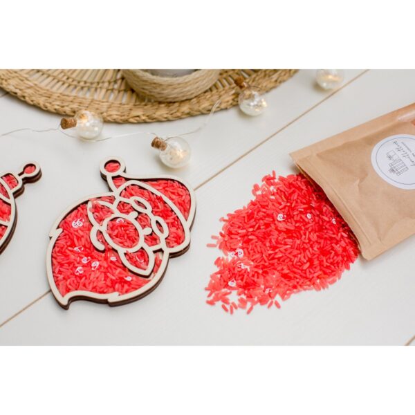Leuk met Letters houten vultray kerstman