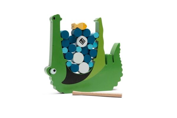 krokodil 9 BS Toys Balansspel – De Hongerige Krokodil