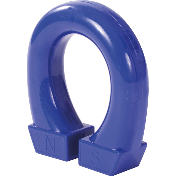 magneet blauw Eduplay Magnetic horseshoe Magnetische hoefijzer klein