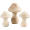 Houten Paddenstoelen (set 3 stuks)