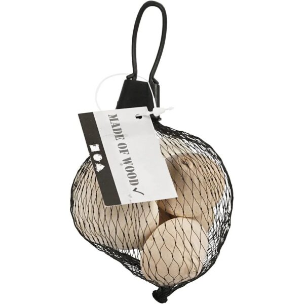 paddestoelen set 3.2 Houten Paddenstoelen (set 3 stuks)