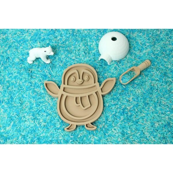 Kids Kabinet PLA Vulvorm stempel  Pinguin