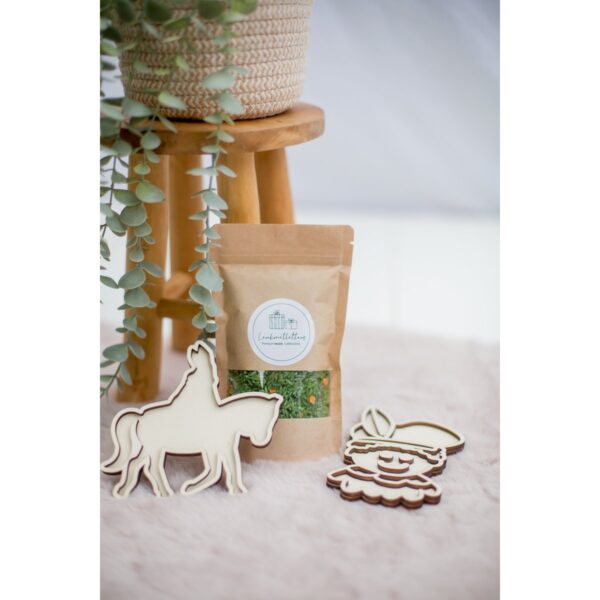 Leuk met Letters Houten vultray Sinterklaas