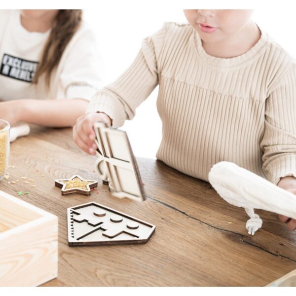Leuk met letters houten vultray Stoomboot
