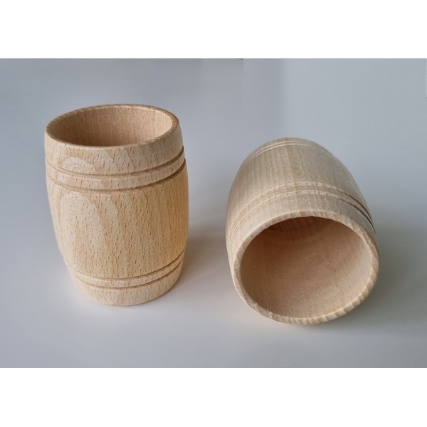ton met 4 gleuven Ton met 4 gleuven 53 mm Ø 68mm hoog