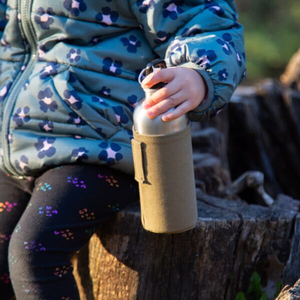waterfles Huckleberry RVS Waterfles met dop – Duurzaam, Stoer en Ideaal voor Onderweg!