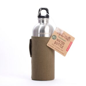 Huckleberry RVS Waterfles met dop – Duurzaam, Stoer en Ideaal voor Onderweg!