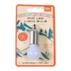 Rex London gloeilamp sleutelhanger zilver-rood-blauw Spirit of adventure