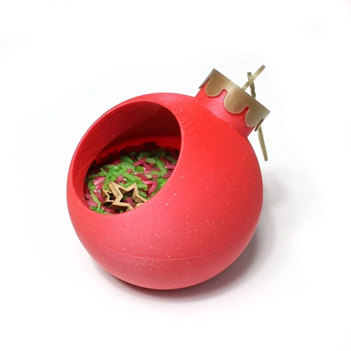 Kids Kabinet Vulbare rode kerstbal
