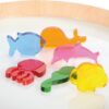 Eduplay Transparante zeedieren set 6 stuks