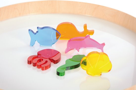 sea animals 2 Eduplay Transparante zeedieren set 6 stuks