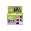 Natural Earth Paint Natural Face Paint Kit - Natuurlijke schmink in 6 kleuren
