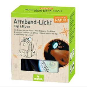 Moses Expeditie natuur Expeditie natuur USB armlicht clip&move