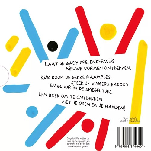 Baby ziet vormen! Hervé Tullet Oogappel