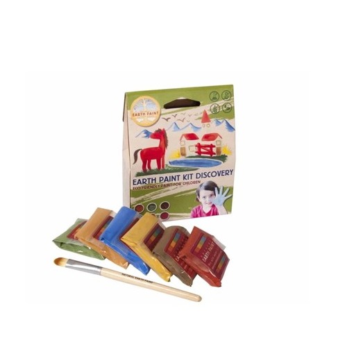 Natural Earth Paint Children's Earth Paint Kit Discovery