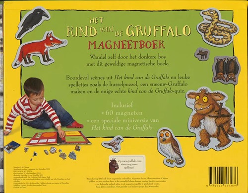 gruffalo1 Magneetboek Het Kind van de Gruffalo Julia Donaldson
