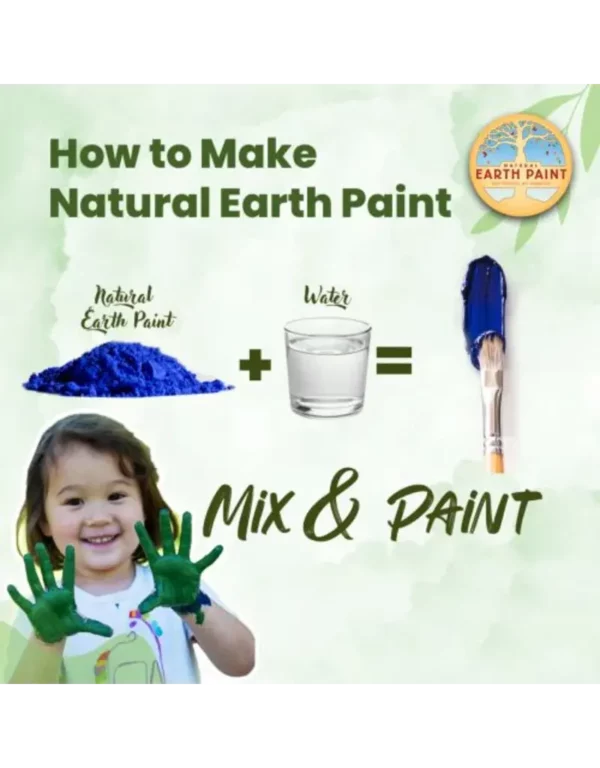kinderverf-natural-earth-paint-set-experience-natu Natural Earth Paint Children's Earth Paint Kit Experience